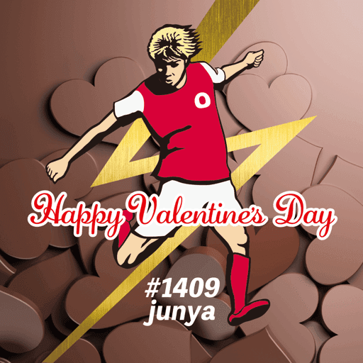 #1409junya ID Sticker #50592 (Valentine Special Edition)