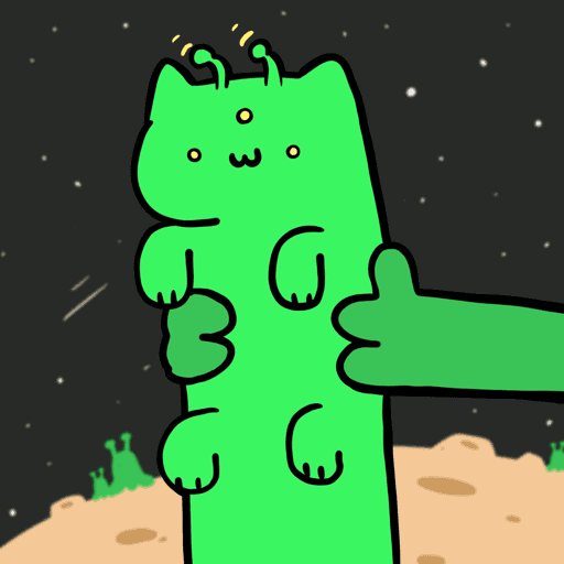 Long long Alien cat #031