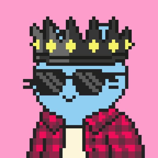 Pixel Cool Cat #1156