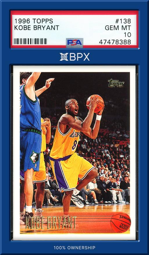 1996 Topps Kobe Bryant - PSA 10 (Cert: 47478388)