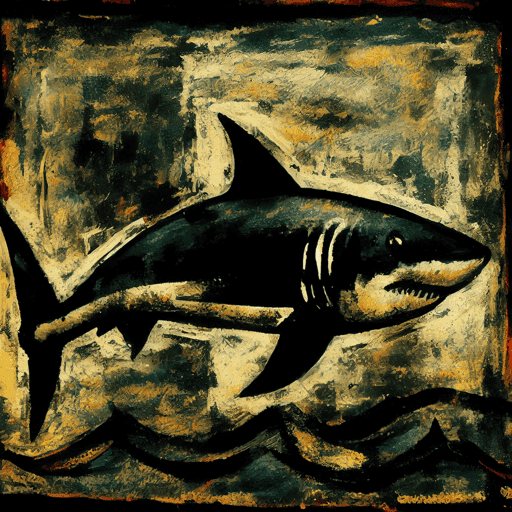 Abstract Shark by Kimi #15