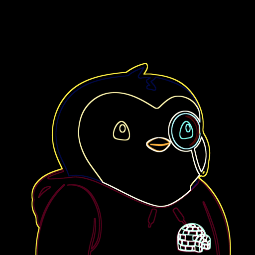 Neon Pudgy Penguin 802