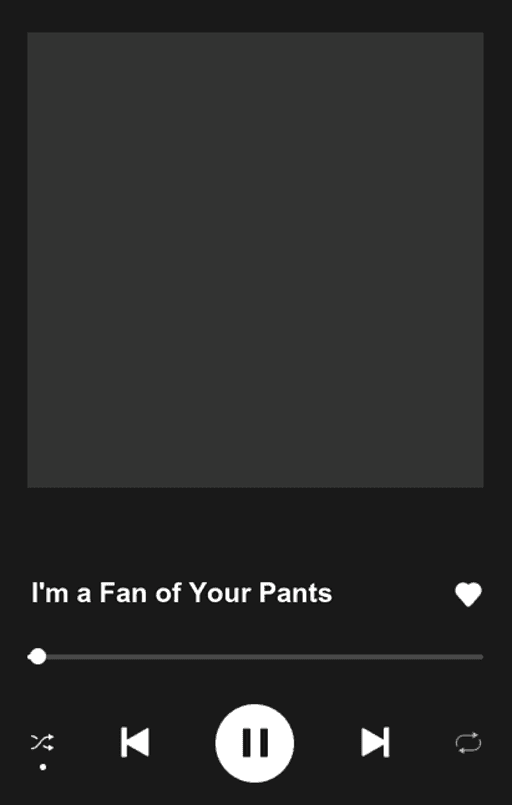 I'm a Fan of Your Pants