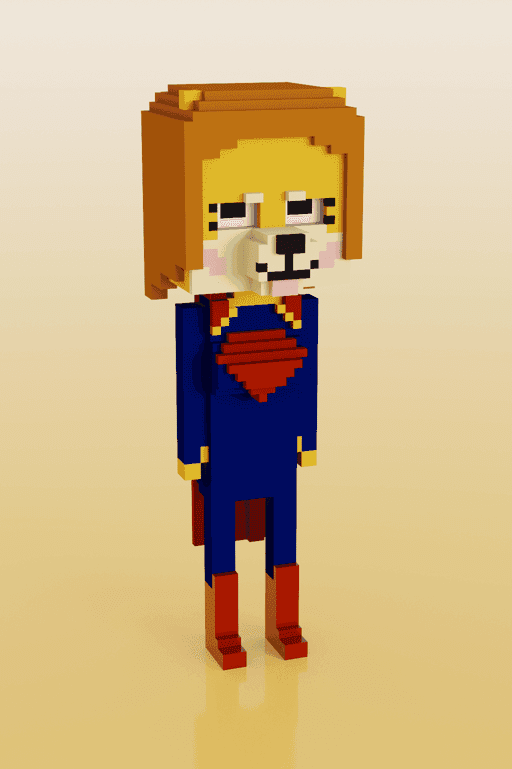 Shiba Girl Squad - #89 Supergirl