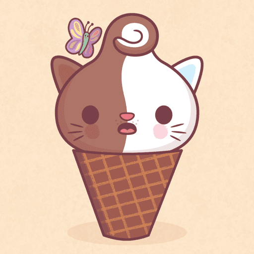 Kitty Cone #4554