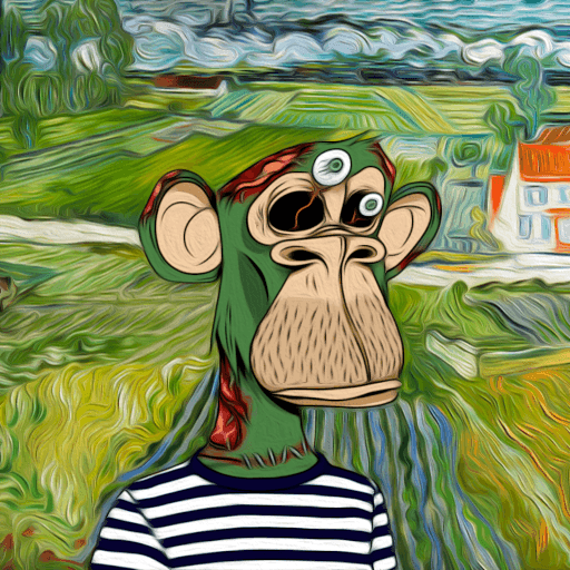 Van Gogh Ape Yacht Club #6206