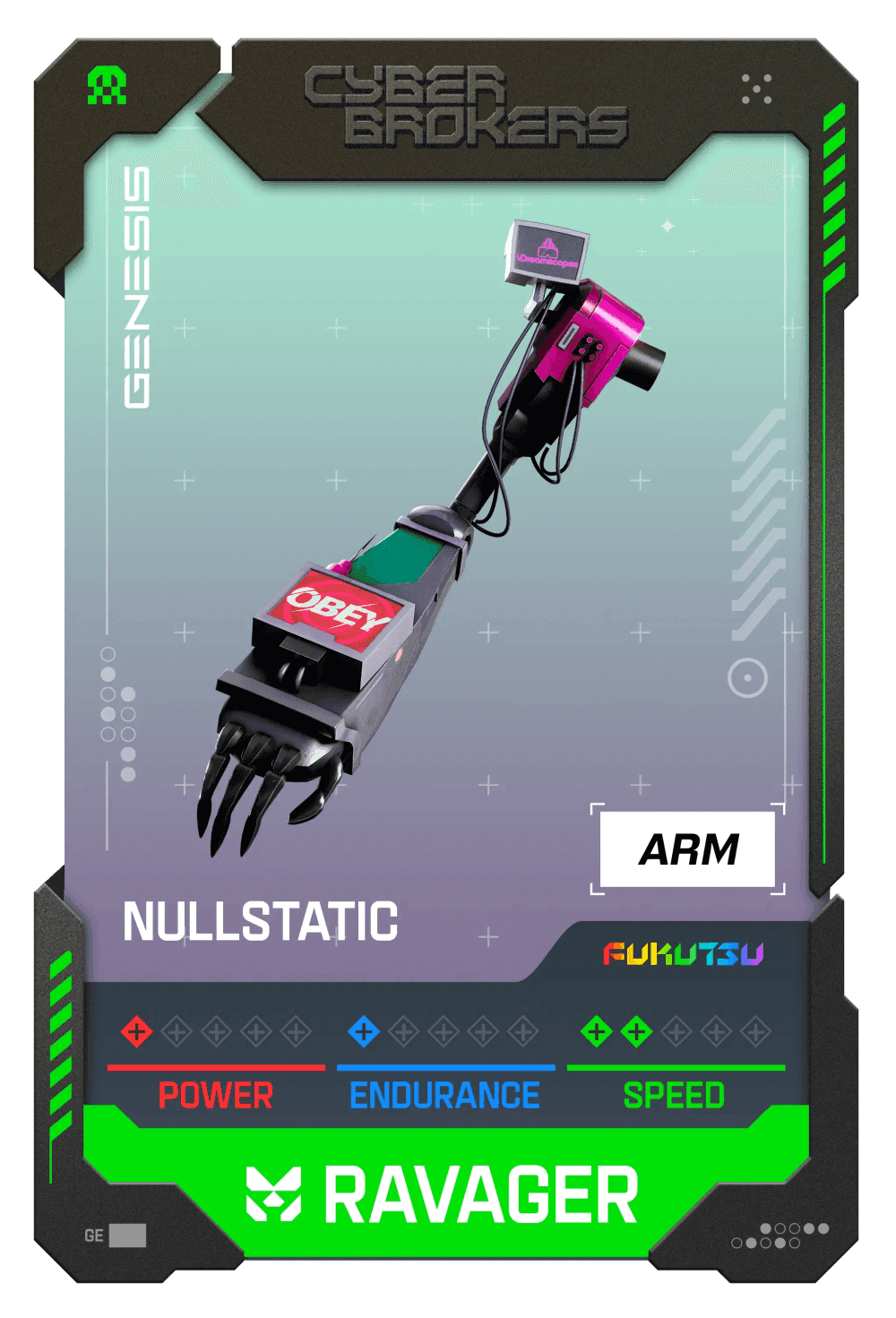 Nullstatic Ravager Arm