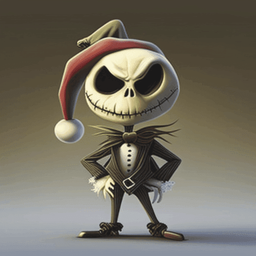 Santa Skellington #117