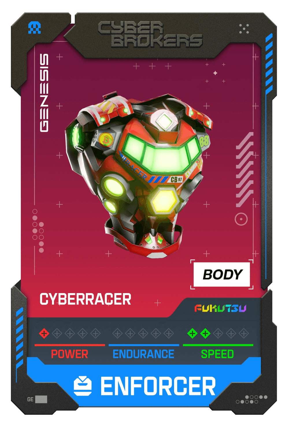 CyberRacer Enforcer Body