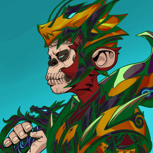 Sarugami Skull Leader #28