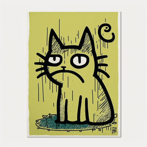 Messy Cat #6