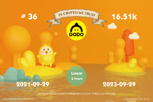 DODO Allocation Voucher #36 - 16514.04 - Linear