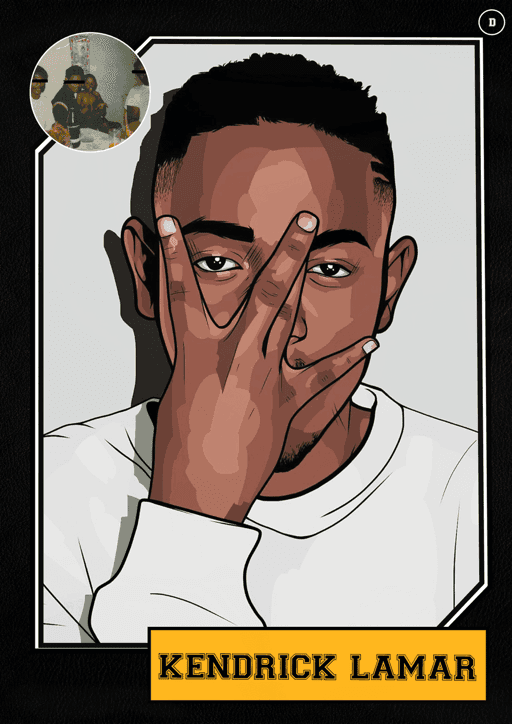 Kendrick Lamar - 1st Edition Animated