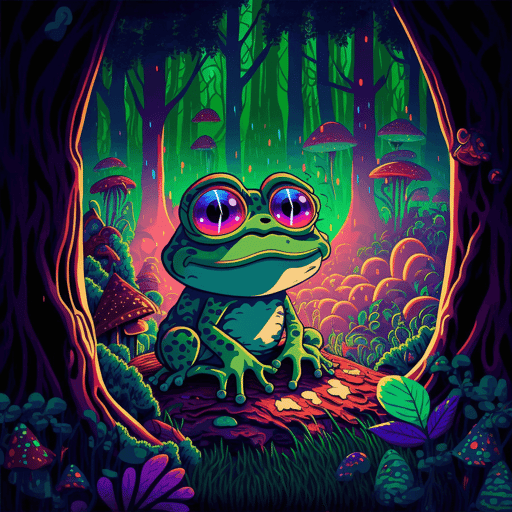 a pepe on shrooms #76