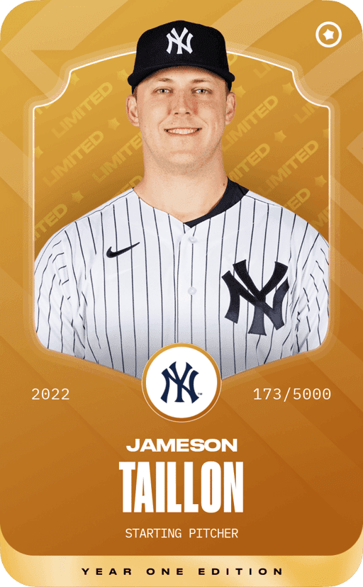 Jameson Taillon 2022 • Limited 173/5000