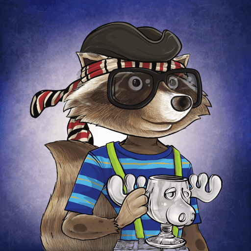 RETRO RACCOONS #86