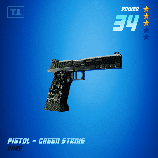 PISTOL - GREEN STRIKE #491