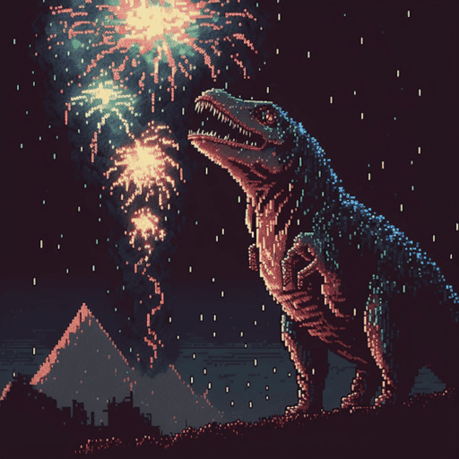 Pixel New Years #1