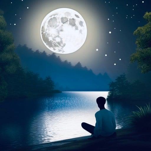 A Mind Vibe: Moonlit Serenity