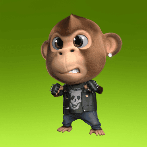 Gangster Bad Ape Kids 645