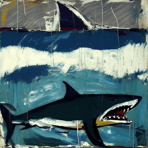 Abstract Shark by Kimi #10