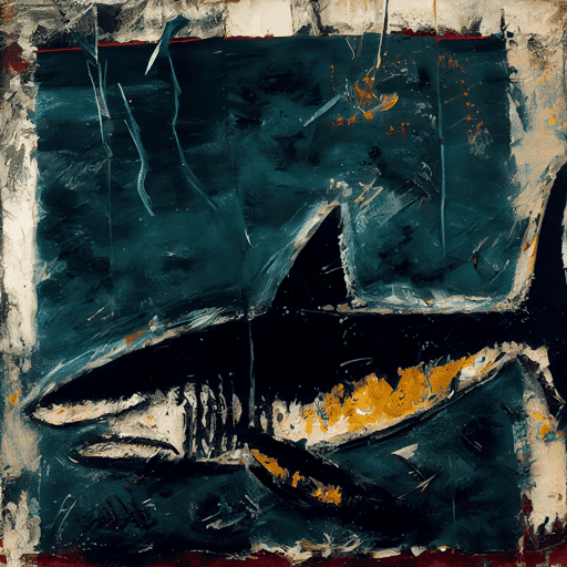 Abstract Shark by Kimi #660