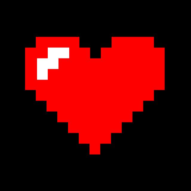 pixel heart