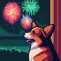 Pixel New Years