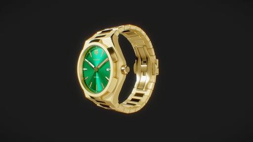 Green YG Allegro Watch