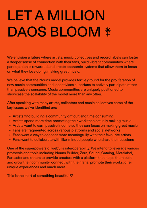 Let a million DAOs bloom 6