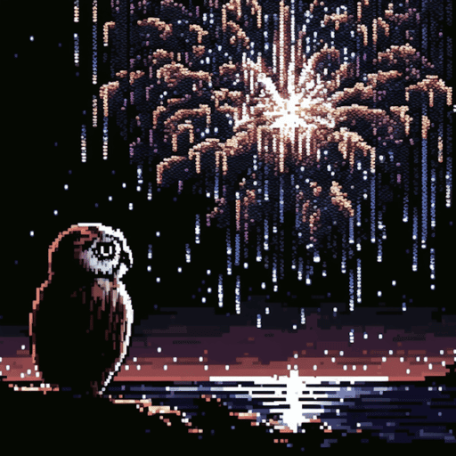 Pixel New Years #46