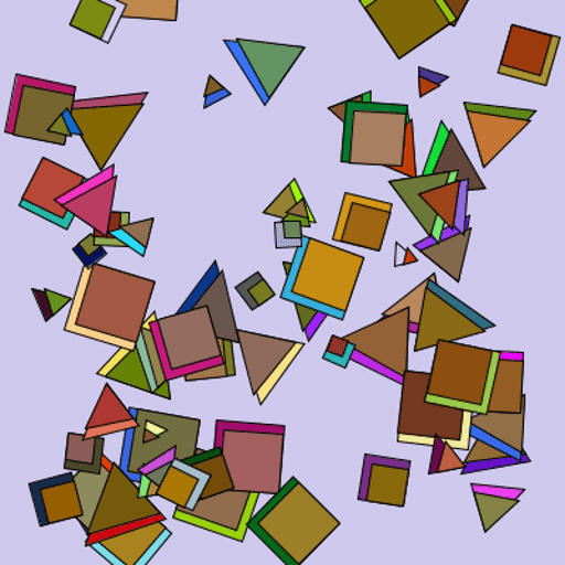 Squares & Triangles 38