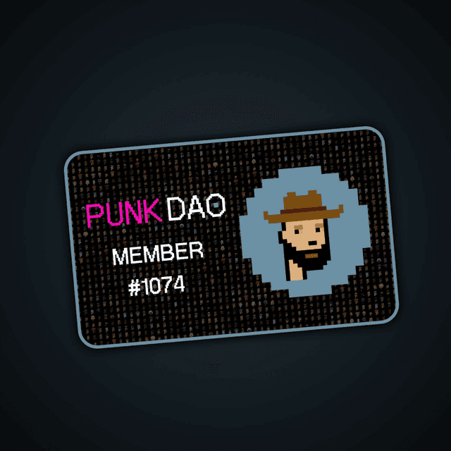 Punk DAO Membership #1074