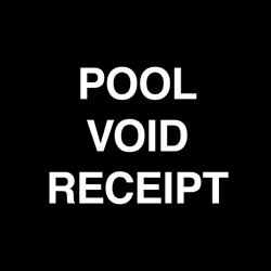 POOL VOID RECEIPT