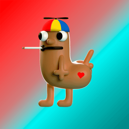 3D CryptoDickbutt #46