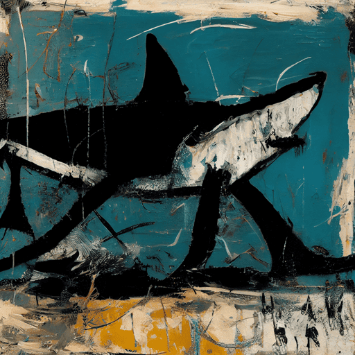 Abstract Shark by Kimi #2