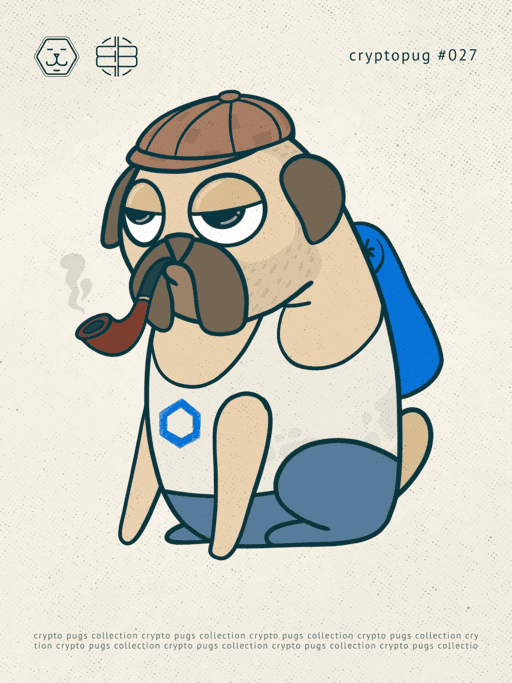 Crypto pug LINK