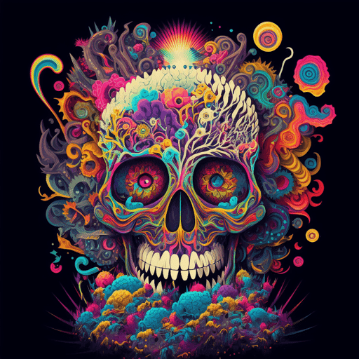 1337 Skulls by LSD #357