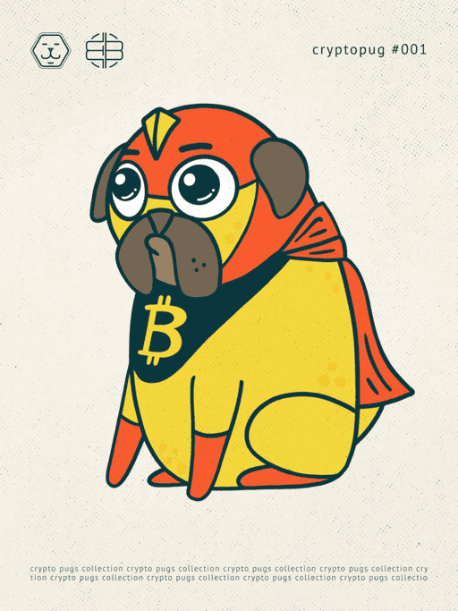 Crypto pug  BTC