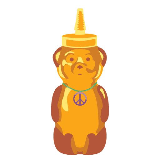 Peace Necklace Bear