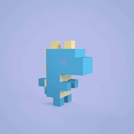 3D tiny dino #0651