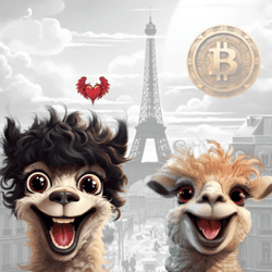 Pablo Alpaca - Pablo bullish in Paris