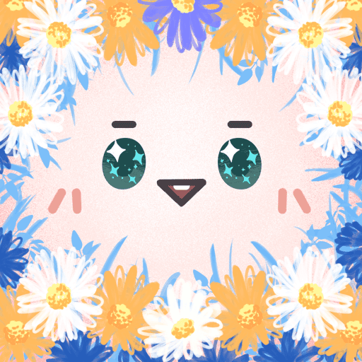 [Redbean_paste] Eyes in the daisy bush