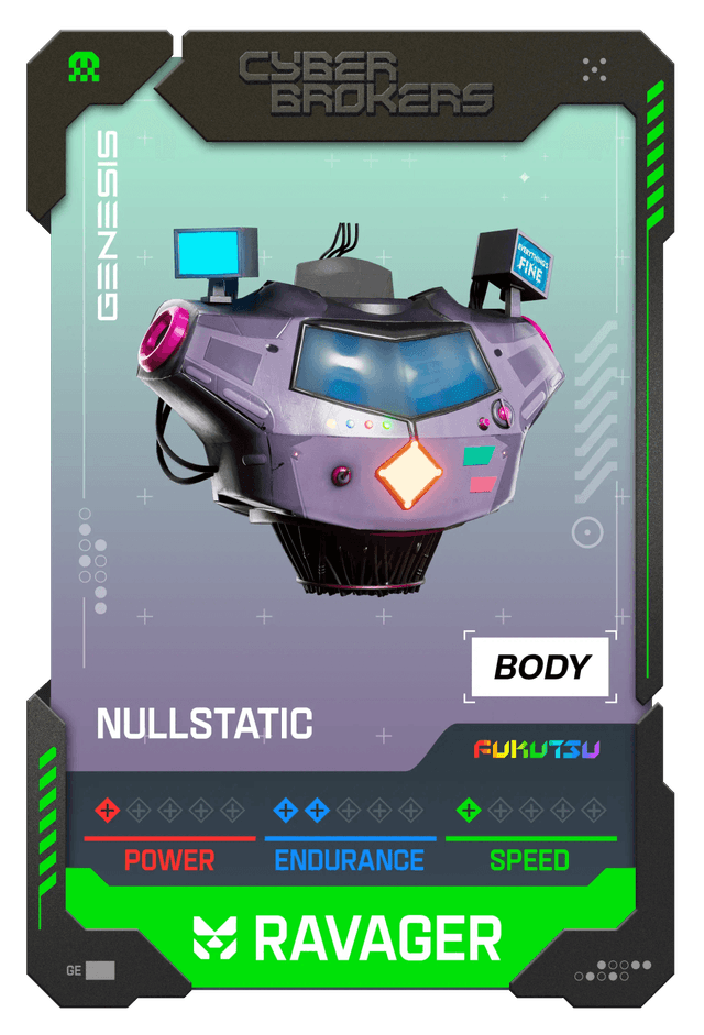 Nullstatic Ravager Body