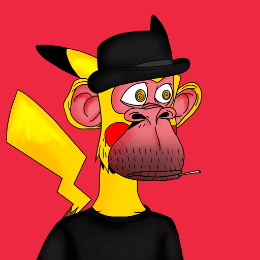 Bored Pikachu Ape #1105