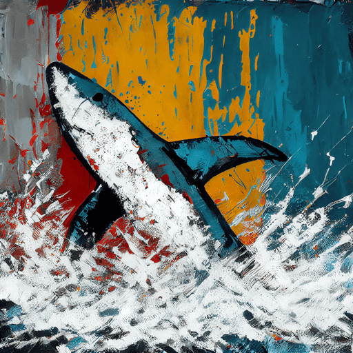 Abstract Shark by Kimi #19