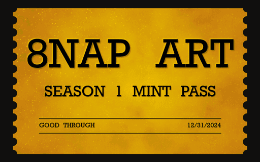 8NAP ART Season One Mint Pass #36