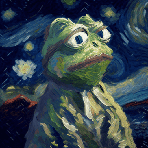 Pepe Van Gogh #11