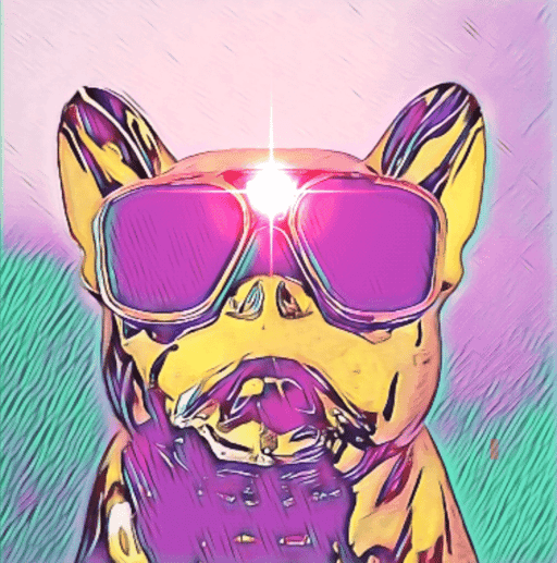 CryptoBulldogPurple