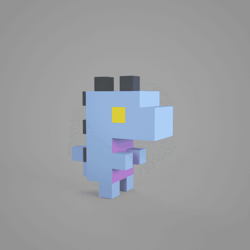 3D tiny dino #0007